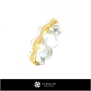 3D Eternity Band Ring Home, Jewelry 3D CAD, Rings 3D CAD , Wedding Bands 3D, Eternity Bands 3D 2