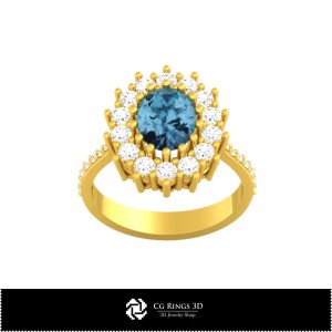 Bijoux-Bague DAO 3D Conception 3D bijoux, Bagues DAO 3D
