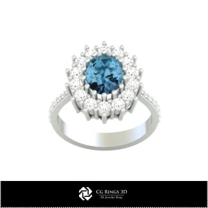 Schmuck-Ring 3D-CAD Schmuck 3D-CAD, Ringe 3D-CAD 2