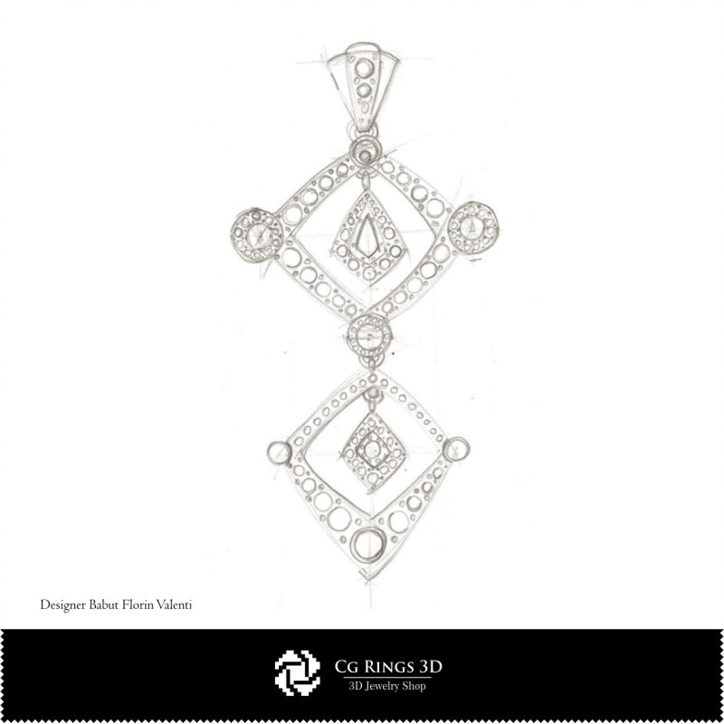 Pendant Sketch-Jewelry Design Jewelry Sketches