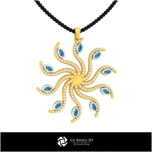 Bijoux-Pendentif CAO 3D Bijoux CAO 3D, Pendentifs CAO 3D, Pendentifs Diamant 3D, Pendentifs Floraux 3D
