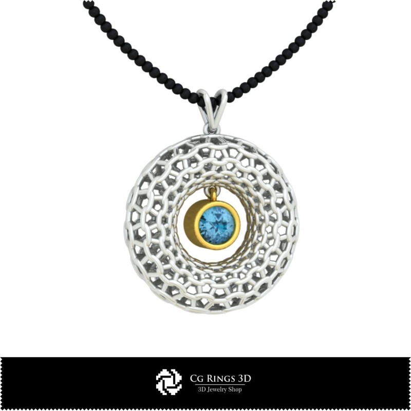 Pendentif Bijoux 3D - Modélisation 3D (CAD) pour la maison, Bijoux 3D CAD, Pendentifs 3D CAD, Pendentifs diamants 3D