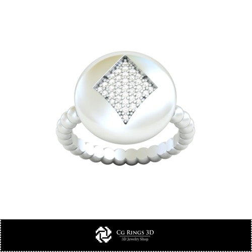 3D CAD Collection of Rings with Playing Cards Home, Jewelry 3D CAD, Jewelry Collections 3D CAD 