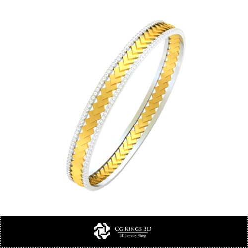 Collezione 3D CAD di Braccialetti con Carte da Gioco, Gioielli 3D CAD, Collezioni di Gioielli 3D CAD