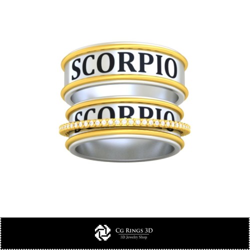 Colecție 3D CAD de verighete cu cărți de joc pentru casă, Bijuterii 3D CAD, Colecții de bijuterii 3D CAD