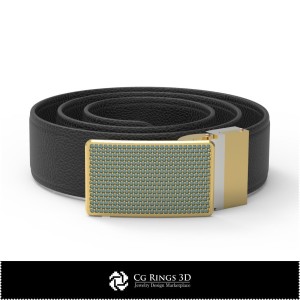 Schmuck-Gürtel 3D-CAD Home, Schmuck 3D-CAD, 3D-CAD Schnallen Gürtel, Sonstige Accessoires 3D-CAD, 3D Damenschnallen Gürtel 2