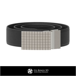 珠宝-皮带 3D CAD 珠宝 3D CAD，3D CAD 皮带扣，其他配件 3D CAD，3D 男士皮带扣，3D 女士皮带扣 2