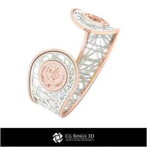 3D CAD Women's Sagittarius Zodiac Bracelet Home, Jewelry 3D CAD, Bracelets 3D CAD , 3D Diamond Bracelets, 3D Bracelets, 3D Cuff 2