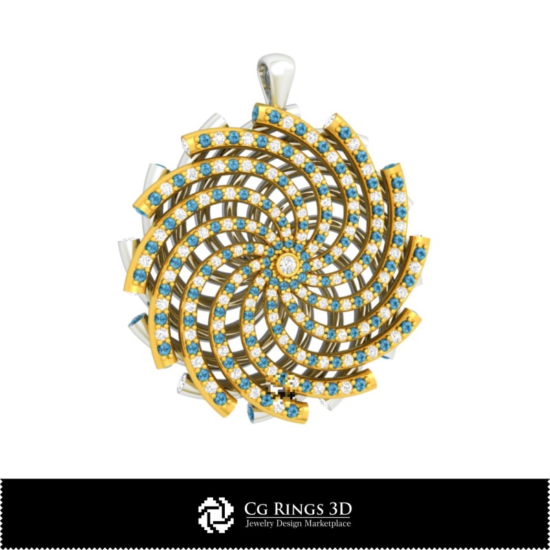 Gioielleria-Ciondolo CAD 3D Home, Gioielleria CAD 3D, Ciondoli CAD 3D, Ciondoli con Diamanti 3D