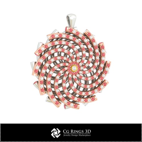 Schmuck-Anhänger 3D-CAD Home, Schmuck 3D-CAD, Anhänger 3D-CAD, 3D-Diamantanhänger