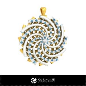 Bijuterii-Pandantiv CAD 3D Bijuterii CAD 3D, Pandantive CAD 3D, Pandantive cu diamante 3D, Pandantive florale 3D