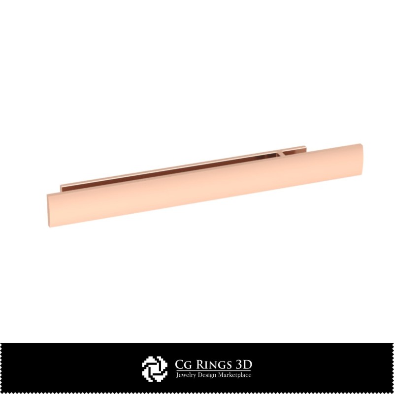 Barrette per cravatta 3D CAD Gioielli 3D CAD, Altri Accessori 3D CAD, Barrette per cravatta 3D CAD, Barrette classiche 3D,