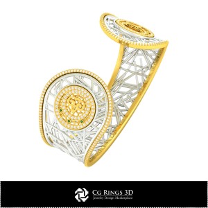 3D CAD Collection of Bracelets with Zodiac Home, Jewelry 3D CAD, Bracelets 3D CAD , Jewelry Collections 3D CAD , 3D Diamond Br 2