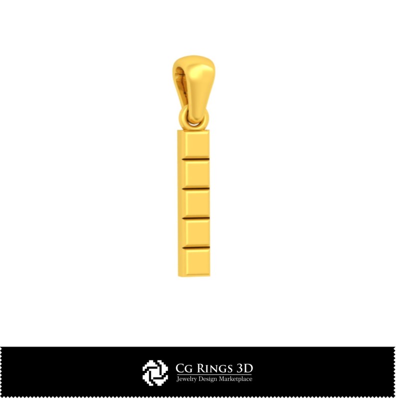 3D-CAD-Kollektion von Anhängern mit Initialen Zuhause, Schmuck 3D-CAD, Anhänger 3D-CAD, Schmuckkollektionen 3D-CAD,