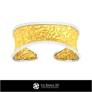 Bracciale Ice in CAD 3D per la casa, Gioielli CAD 3D, Bracciali CAD 3D, Bracciali con diamanti CAD 3D, Bracciali 3D, Bracciale