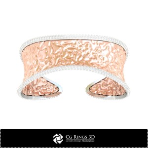 3D CAD Ice Bracelet Home, Jewelry 3D CAD, Bracelets 3D CAD , 3D Diamond Bracelets, 3D Bracelets, 3D Cuff Bracelet 2