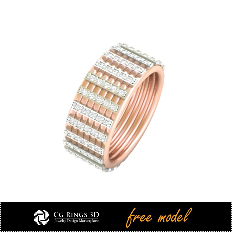 Bague 3D CAO - Modèle 3D gratuit Maison, Joaillerie 3D CAO, Bijoux 3D gratuits, Bagues 3D CAO, Alliances 3D, Anneaux éternité