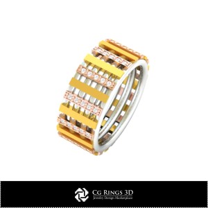 Bijoux-Bague 3D DAO Bijoux 3D DAO, Bagues 3D DAO, Alliances 3D, Bagues en diamant 3D, Anneaux éternité 3D