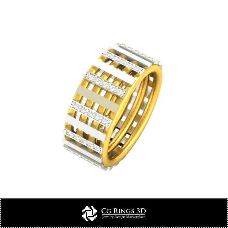 Gioielli-Anello 3D CAD Gioielli 3D CAD, Anelli 3D CAD, Fedi Nuziali 3D, Anelli con Diamanti 3D, Fedine Eternity 3D