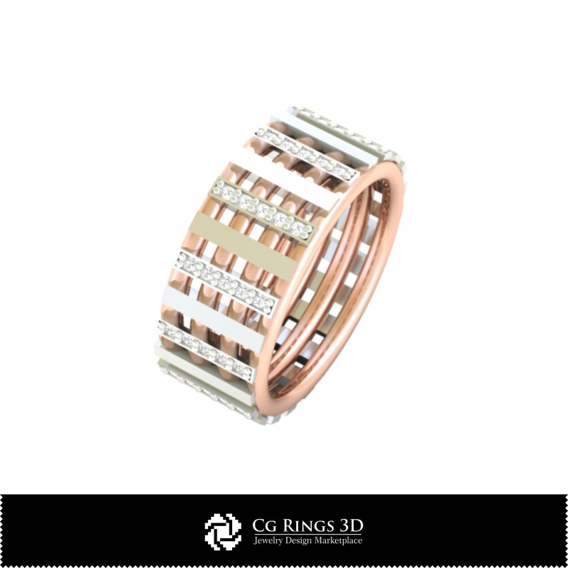 Bijoux-Bague 3D DAO Bijoux 3D DAO, Bagues 3D DAO, Alliances 3D, Bagues en diamant 3D, Anneaux éternité 3D