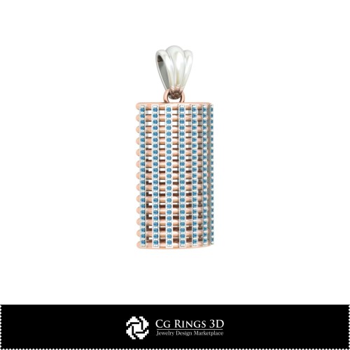Schmuck-Anhänger 3D-CAD Schmuck 3D-CAD, Anhänger 3D-CAD, 3D-Diamant-Anhänger