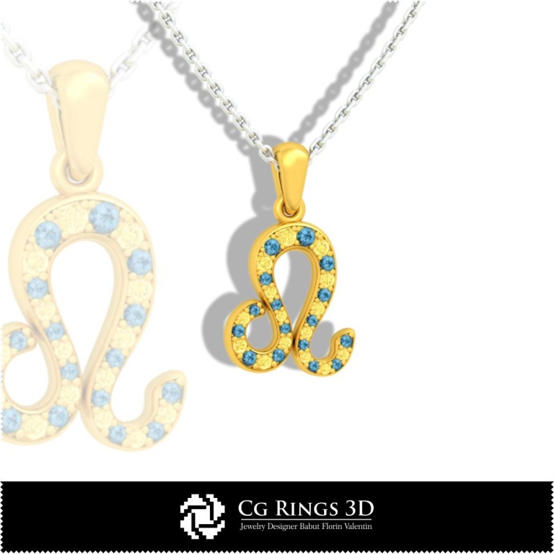 Collezione di Ciondoli Bambini Zodiacali 3D CAD Home, Gioielli 3D CAD, Ciondoli 3D CAD, Collezioni di Gioielli 3D CAD, Letter P