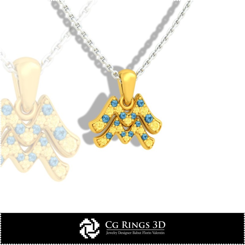 Sammlung von Anhängern für Sternzeichen-Kinder 3D-CAD Home, Schmuck 3D-CAD, Anhänger 3D-CAD, Schmuckkollektionen 3D-CAD,