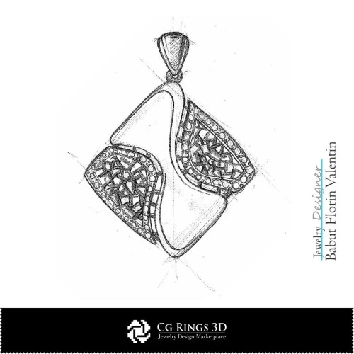 Set da Schizzi per Gioielli - Disegno di Gioielli Schizzi di Gioielli