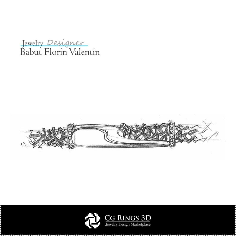 Set da Schizzi per Gioielli - Disegno di Gioielli Schizzi di Gioielli