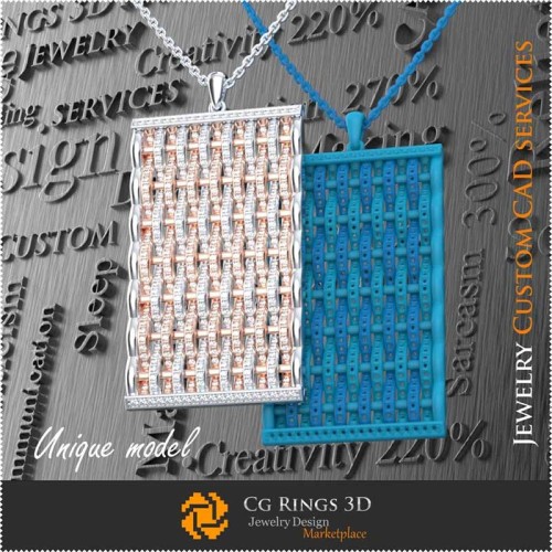 Bijoux - Pendentif unique - CAO 3D Bijoux 3D CAO, Bijoux uniques 3D, Bracelets CAO 3D, Bracelets diamant 3D, Bracelets 3D