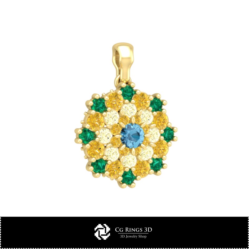 Pendant 3D-Jewelry 3D CAD Home, Jewelry 3D CAD, Pendants 3D CAD , 3D Diamond Pendants