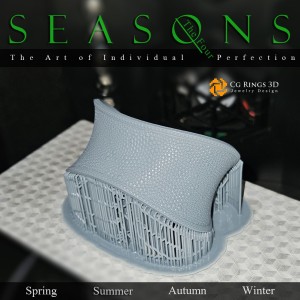 Brățară Unica Anotimpuri (Primăvara) - Bijuterii 3D CAD Home, Bijuterii 3D , Bijuterii Unicat 3D, Bratari 3D CAD, Bratari 3D, Br 2