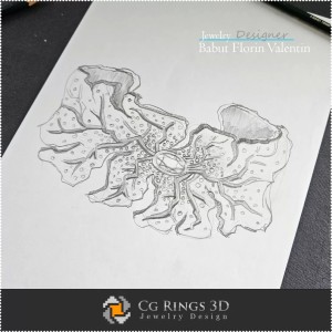 Armreif-Skizze – Schmuckdesign
