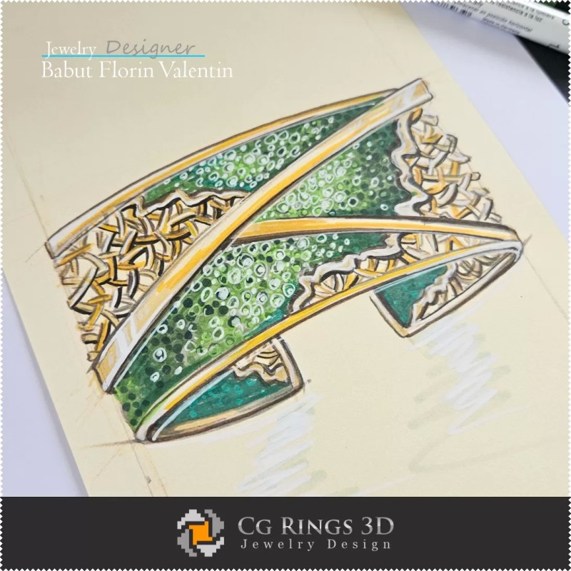 Skizzenarmband – Schmuckdesign