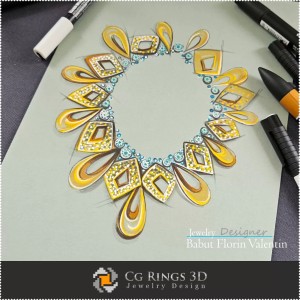 Schizzo Collana-Design Gioielli 2