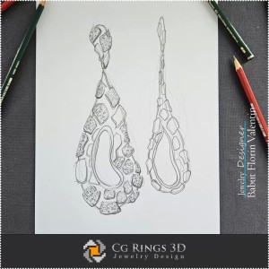 Schita Cercei-Design Bijuterii 2