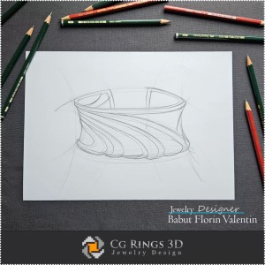Bracelet Croquis - Design Joaillerie 2