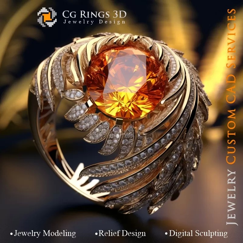 Palmring - Schmuck 3D CAD