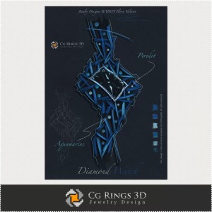 Diseño de joyas (Digital) - Diseño de reloj 2