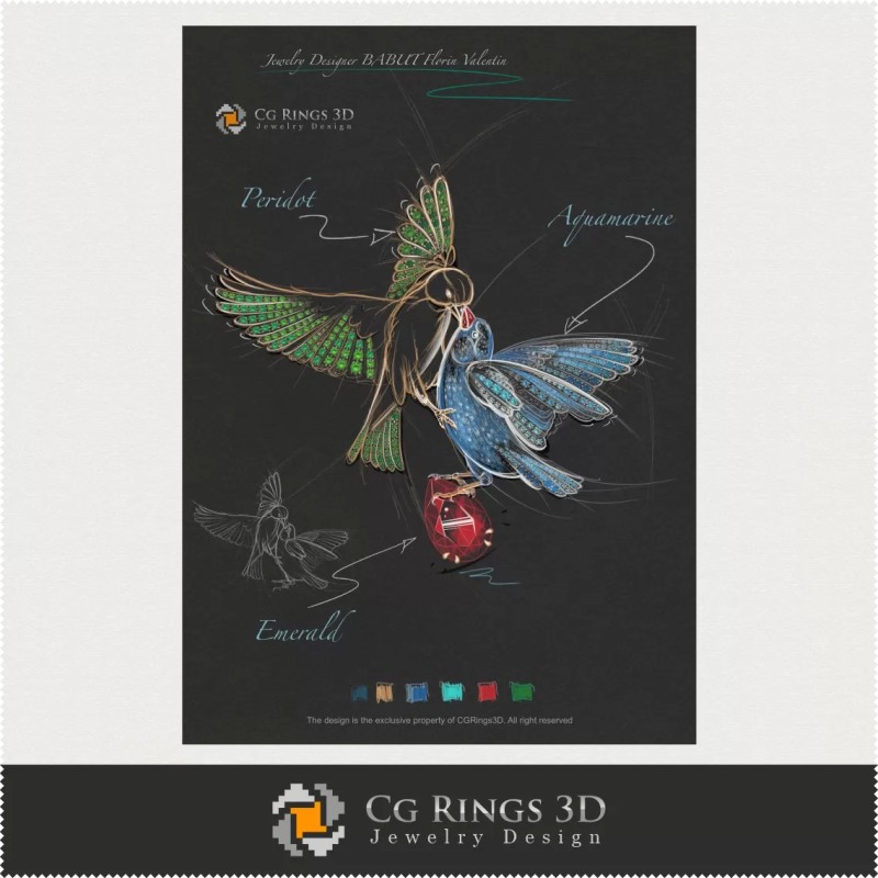Design Joaillerie (Numérique) - Croquis...