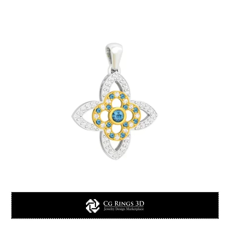 Schmuck-Anhänger 3D-CAD