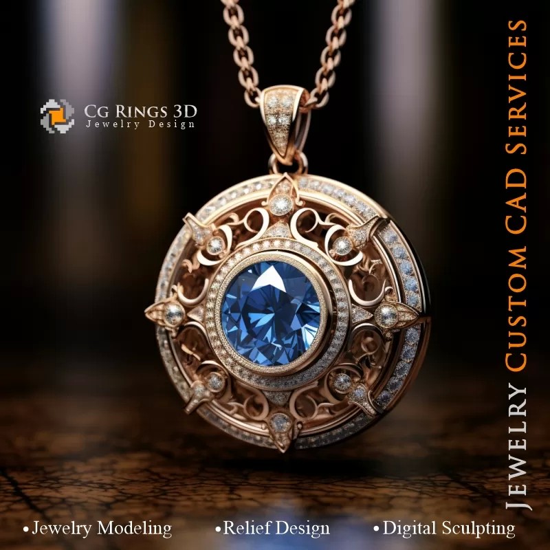 Infinite Pendant - Gioielli 3D CAD