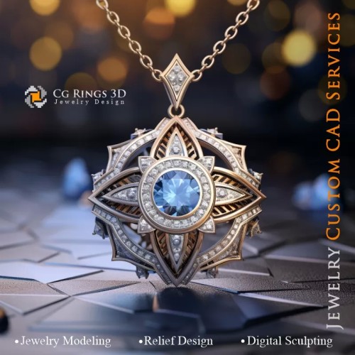 Infinite Pendant - Schmuck 3D CAD