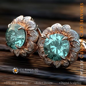 Cufflinks - Jewelry 3D CAD