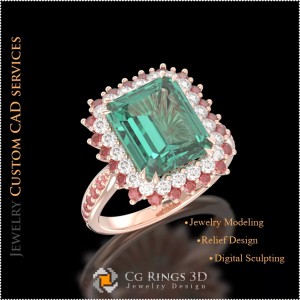 Anillo - CAD 3D de joyería