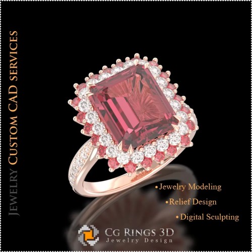 Bague - CAO 3D pour bijoux