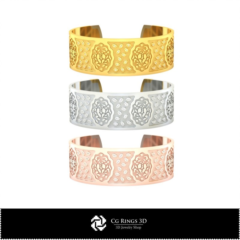 3D Women's Cancer Zodiac Bracelet Home, Jewelry 3D CAD, Bracelets 3D CAD , 3D Bracelets, 3D Cuff Bracelet, Zodiac Bracelets 3D