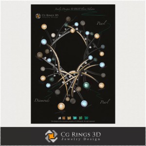 Collar Meduza - Diseño de joyería (Digital) 2