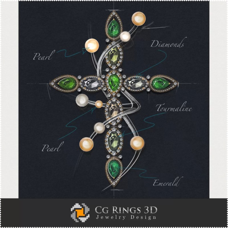 Colgante - Diseño de joyería (Digital)