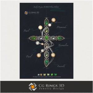 Pendentif - Joaillerie Design (Numérique) 2